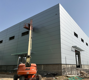 Mới mô-đun prefab kim loại xây dựng sẵn sàng làm Kết Cấu Thép nhà kho hội thảo xây dựng nhà xưởng đúc sẵn & nhà máy - Product Image 1