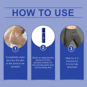 Spray para el cuidado de los hombres, fábrica de bajo precio, vitalidad estimulante y productos sexuales hidratantes de larga duración - Product Image 6