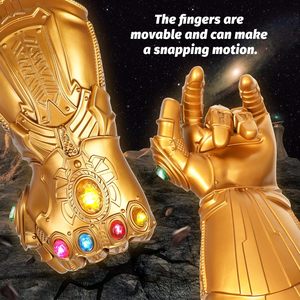 ถุงมือเนซาเบบี้ โกลด์ อินฟินิตี้ แกนท์เลทพร้อมอัญมณีที่ถอดออกได้สำหรับอุปกรณ์ประกอบฉากคอสเพลย์ฮาโลวีนขนาดผู้ใหญ่ - Product Image 5