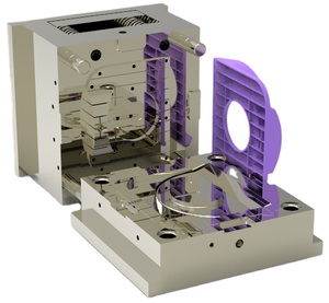 Tùy chỉnh ABS khuôn nhựa nhỏ tiêm khuôn TPE overmolding công nghệ nhà máy chuyên nghiệp tại Thượng Hải cho sản phẩm nhựa - Product Image 1