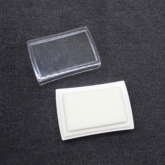 Blank Dry Inkpad Refill Ink Pads for Scrapbooking Custom Wooden Rubber Stamps Handicraft DIY