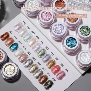 Nail Gel 20 Color New Nail Beauty Fairy Color Texture Cream Texture Three-dimensional Modeling Gel