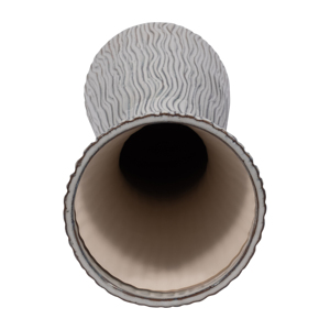 Vaso Alto in Ceramica, Moderno ed Elegante, Vaso Decorativo per Fiori, per Soggiorno, Ingresso, Camera da Letto, Ufficio - Product Image 5