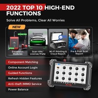 2024 Autel MaxiCom MK908 Pro II MK908PRO 2 Escáner de diagnóstico de coche J2534 Herramientas de programación Codificación de clave avanzada PK MS908S PRO