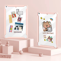 Casing Tablet bening akrilik, penutup pelindung banyak lapisan perlindungan magnetik untuk Ipad Mini 6 untuk Ipad 11th Air7 2025