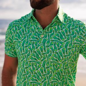 Polos de Golf de Secado Rápido para Hombre, Diseña Tu Propio Cuello Tipo Blade, Camisetas de Golf al Por Mayor - Product Image 4