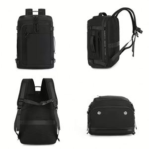Unisex Lightweight <b>Flight</b> Approved Waterproof Geometric Pattern Zipper Travel Back Pack for School Daily Use Laptop <b>Backpack</b> - Product Image 5