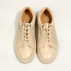 Baskets décontractées Off White pour hommes, à lacets, en cuir respirant, style jeune - Product Image 2