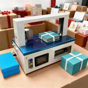 Machine automatique de cerclage pour <span class=keywords><strong>film</strong></span> plastique OPP et cartes en papier, pour cartons, caisses et billets de banque - Product Image 3