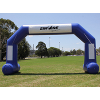Arche gonflable personnalisée pour événements sportifs, modèle de prix, publicité, ligne de départ/arrivée gonflable pour sports et courses