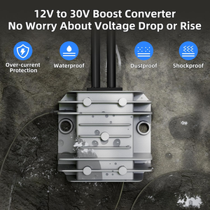 Convertitore Step-up Starlink <span class=keywords><strong>Mini</strong></span> da 10-28V a 30V 3.5A con Cavo Schermato in Rame Puro 16AWG e Display LED - Product Image 4
