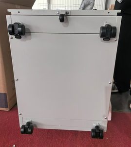 Meuble de classement avec tiroirs et clés, mobilier de bureau, armoire mobile en métal sur pieds - Product Image 5