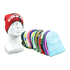 Gorros con patrón de llama personalizado, boina tejida de Jacquard que mantiene el calor, Multicolor - Product Image 4