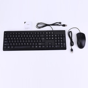<b>USB</b> Wired 1200 Dpi Mini Computer Hardware Gaming Electronic Keyboard and Mouse for Office Home Gamer Keyboard and Mouse Keyboard - Product Image 2