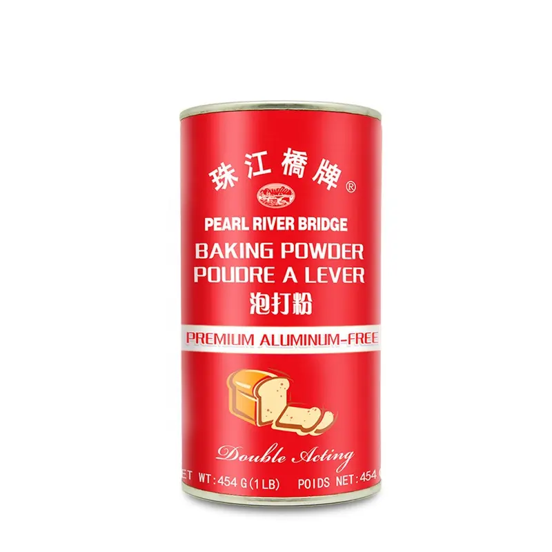 Venta caliente masa efectiva leudado sin aluminio 1LB polvo de hornear de estaño