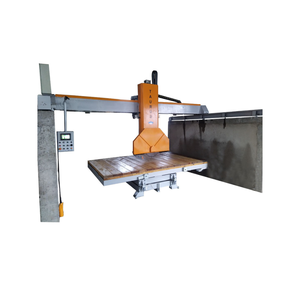 Máquina de Corte de Piedra de Alta Potencia de 22 kW y 3 Ejes con Cuchilla Única y Mesa Giratoria de 0-90° con Rodamientos para Cortar Bloques de Granito y Mármol - Product Image 4