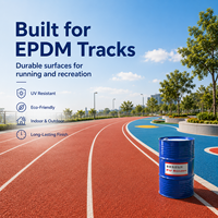 Colle liquide en polyuréthane monocomposant pour liant de caoutchouc avec granulés EPDM pour piste d'athlétisme