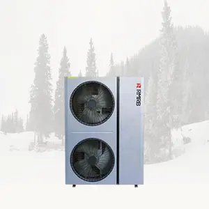 Europa Ocidental EVI DC Inversor R32 R290 temperatura da água 80 graus Bomba de calor do ar para água para aquecimento