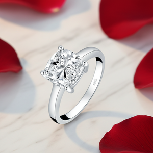 Molti anni di fabbrica 925 in <span class=keywords><strong>argento</strong></span> Sterling anelli di <span class=keywords><strong>zircone</strong></span> cubico CZ Cubic <span class=keywords><strong>zircone</strong></span> cuscino taglio <span class=keywords><strong>anello</strong></span> <span class=keywords><strong>solitario</strong></span> di fidanzamento - Product Image 6