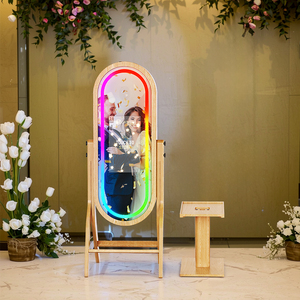 Photomaton de mariage interactif Machine à selfie Touch Magic Mirror Photomaton pour <span class=keywords><strong>Mac</strong></span> Mini DSLR Camera Printer et Party Events - Product Image 6