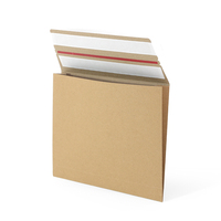 Sac d'expédition en papier kraft écologique fait main, auto-adhésif, recyclable, avec logo personnalisé