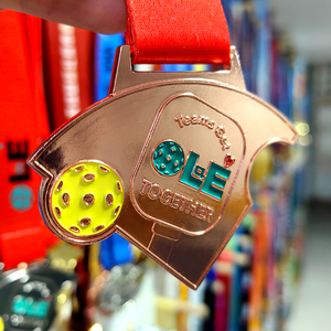 <span class=keywords><strong>Prix</strong></span> d'usine Personnalisé Combiner Puzzle Médaille En Métal 3D Znic Alliage Pickleball Sports Award Médailles - Product Image 2