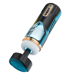 Copa de Masturbación Masculina Eléctrica Vibrante a Prueba de Agua con Succión Manual y Abrazadera Ajustada, Juguete para Adultos Sin Efectos Secundarios - Product Image 6
