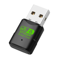 Adaptador USB WiFi 6 Externo OEM, Sin Controladores, AX600 5.4, de Escritorio, 5G, Doble Banda, 600Mbps