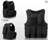 Gilet Tactique d'Entraînement d'Élite OEM avec Logo Personnalisé, Harnais en Nylon à Libération Rapide et Pochettes Chargeur, Sac d'Équipement de Formation Style Tendance