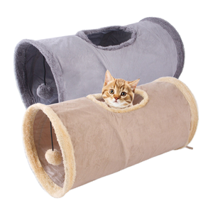 Tunnel pour chat Jouet Tubes de jeu drôles pour animaux de compagnie Pliable Crinkle Chaton Jouets Chiot Furets Lapin Jouer Chien Tunnel Tubes - Product Image 1
