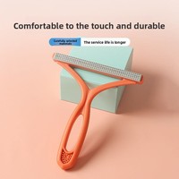 Brosse réutilisable pour enlever les poils d'animaux, grattoir électrostatique en silicone pour vêtements, tapis, canapé, meubles, enlève les poils de chien et de chat