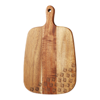 Planche à découper pliable en bois de qualité supérieure, durable, écologique, pour la cuisine, plateau de service pour fruits et légumes, en vente