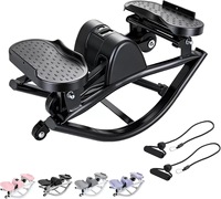 Appareil de fitness portable en acier pour exercices latéraux, affichage numérique, suivi du temps, pour jambes, fessiers et abdominaux