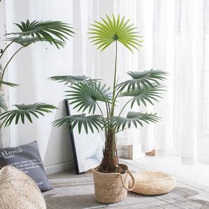 Artificial Tropical Sabal Palmera Plástico Ecológico Ligero Natural Touch Planta en maceta 1,75 M Interior Exterior - Product Image 1