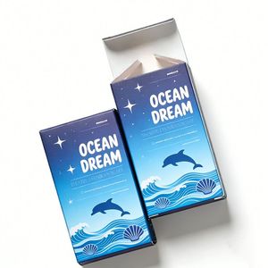 กล่องบรรจุภัณฑ์พับได้รูปทรงสี่เหลี่ยมผืนผ้า ทำจากกระดาษอาร์ต 300 กรัม/350 กรัม พร้อมเคลือบ UV พิมพ์สีเต็มรูปแบบ - Product Image 3