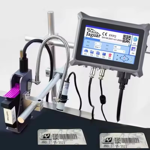 Máquina de impresora de inyección de tinta térmica de 12,7mm para impresora de inyección de tinta TIJ de pantalla táctil con logotipo de número de codificador de fecha Industrial de cabezal único en línea - Product Image 5