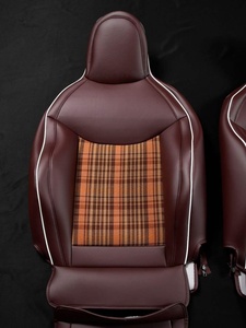 Coprisedili in Stile Inglese Marrone Mocha per <span class=keywords><strong>Audi</strong></span> <span class=keywords><strong>A4</strong></span> - Versione Upgrade Senza Danni - Product Image 2