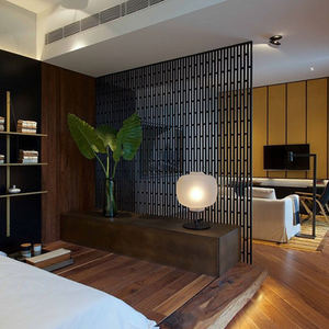 Paravents intérieurs rétractables en cristal / <span class=keywords><strong>Mashrabiya</strong></span> décorative en métal découpé au laser - Product Image 1