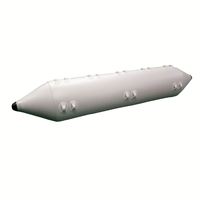 Tube pneumatique en PVC, ponton pneumatique pour île flottante, 8 pieds, paire de pontons gonflables pour la pêche en rivière, radeau, bateau, tubes flottants