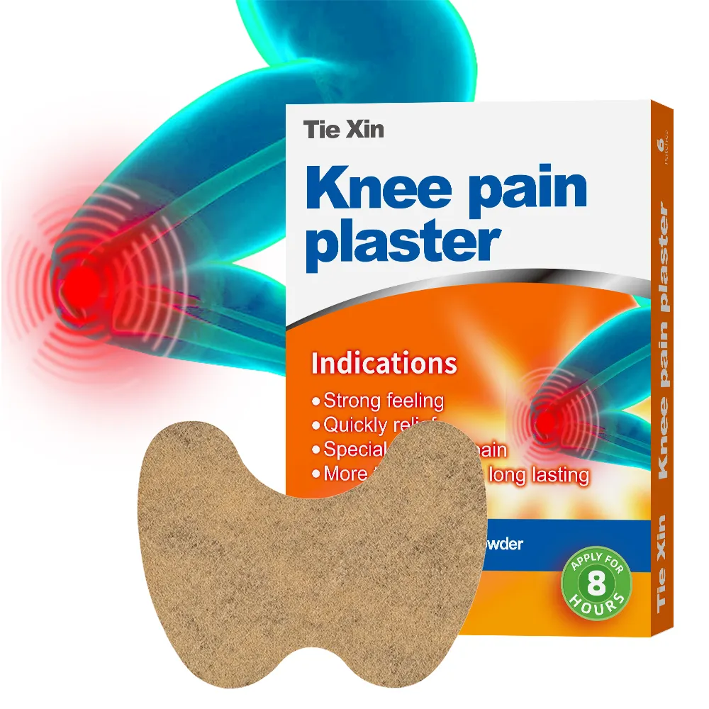 Adesivo personalizado para alívio de dor, emplastro de perna e alívio da dor no joelho