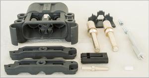 Conector para Montacargas <span class=keywords><strong>RE</strong></span> MA Lin-de de 320/160/80 Amperios, 150 Voltios, 95 mm, Macho y Hembra - Product Image 5