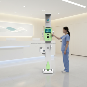 เครื่องชั่งน้ำหนักวัดส่วนสูงและค่า<span class=keywords><strong>ดัชนี</strong></span><span class=keywords><strong>มวล</strong></span><span class=keywords><strong>กาย</strong></span> รุ่น HS-S15 ของ Huasheng Medical Diagnostics สำหรับการวัดองค์ประกอบร่าง<span class=keywords><strong>กาย</strong></span> น้ำหนักไขมัน และดัชนี<span class=keywords><strong>มวล</strong></span><span class=keywords><strong>กาย</strong></span>  พร้อมระบบดูแลสุขภาพอัจฉริยะ - Product Image 1