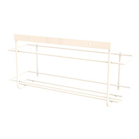 Distributeur de désinfectant pompe à savon pour les mains nettoyant support de stockage d'eau support métal mural porte-bouteille de pulvérisation