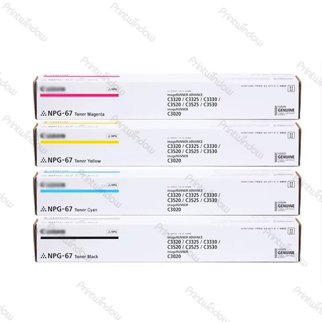 NPG67 Genuine Toner Cartridge for Canon ImageRUNNER Advance DX Models C3730i C3826i C3830i C3835i 36k 19k Pages