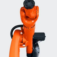 Bras robotisé en aluminium KUKA KR FORTEC pour charge lourde, automobile, 240-500 kg, palettisation de composants volumineux, soudage par points, industriel