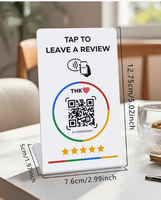 YIN SHOU Étiquette Mini RFID NFC Personnalisée 13,56 MHz Résistante à l'Eau pour Support de Menu, Code-barres PVC, Hôtels, Stations-Service, Contrôle d'Accès