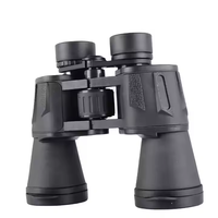 Jumelles longue portée de haute qualité 7x50/10x50/20x50, système de prisme Porro Bak4 en métal et plastique, mise au point centrale, télescope de voyage et de sport