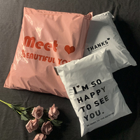 Umweltfreundliche Mattierte Bekleidungs-Versandtaschen, Verpackungs-Transportbeutel mit Bedrucktem, Kundenspezifischem Logo, Kurierversandtasche
