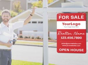 Panneau Immobilier Extérieur Haut de Gamme à Vendre – Formes Personnalisées, Résistant aux UV, Haute Visibilité – Idéal pour les Agents - Product Image 2