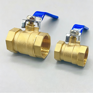 1 pièce Vanne à boisseau sphérique en acier inoxydable à passage plein, filetage femelle NPT BSP, pour l'eau, le gaz, l'huile, l'air, avec poignée à levier, pour utilisation durable - Product Image 1
